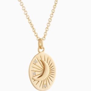 Mejuri Moon Necklace